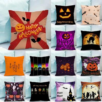 Halloween dekorative Kissenbezüge geeignet für Wohnzimmer Sofa Kissenbezüge Schlafzimmer Zimmerdekoration Weihnachtsgeschenke