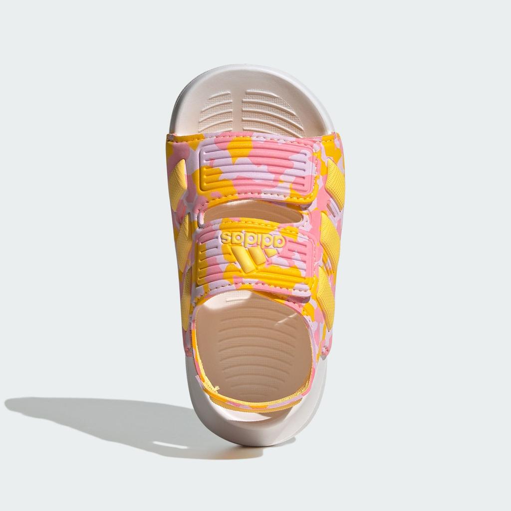 Adidas Altaswim 2.0 Comfortable Casual Non-Slip Durable Low-Top Walking Shoes Baby Shoes Yellow Pink White IE8273