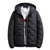 Cozy Trendy Thicken Elastic Cuff Jacket Winter Men Jacket Long Sleeve Streetwear