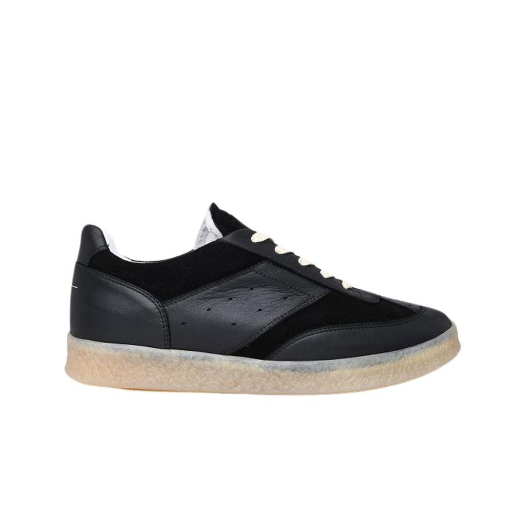 Mm6 Maison Margiela 6 Court Sneakers Black