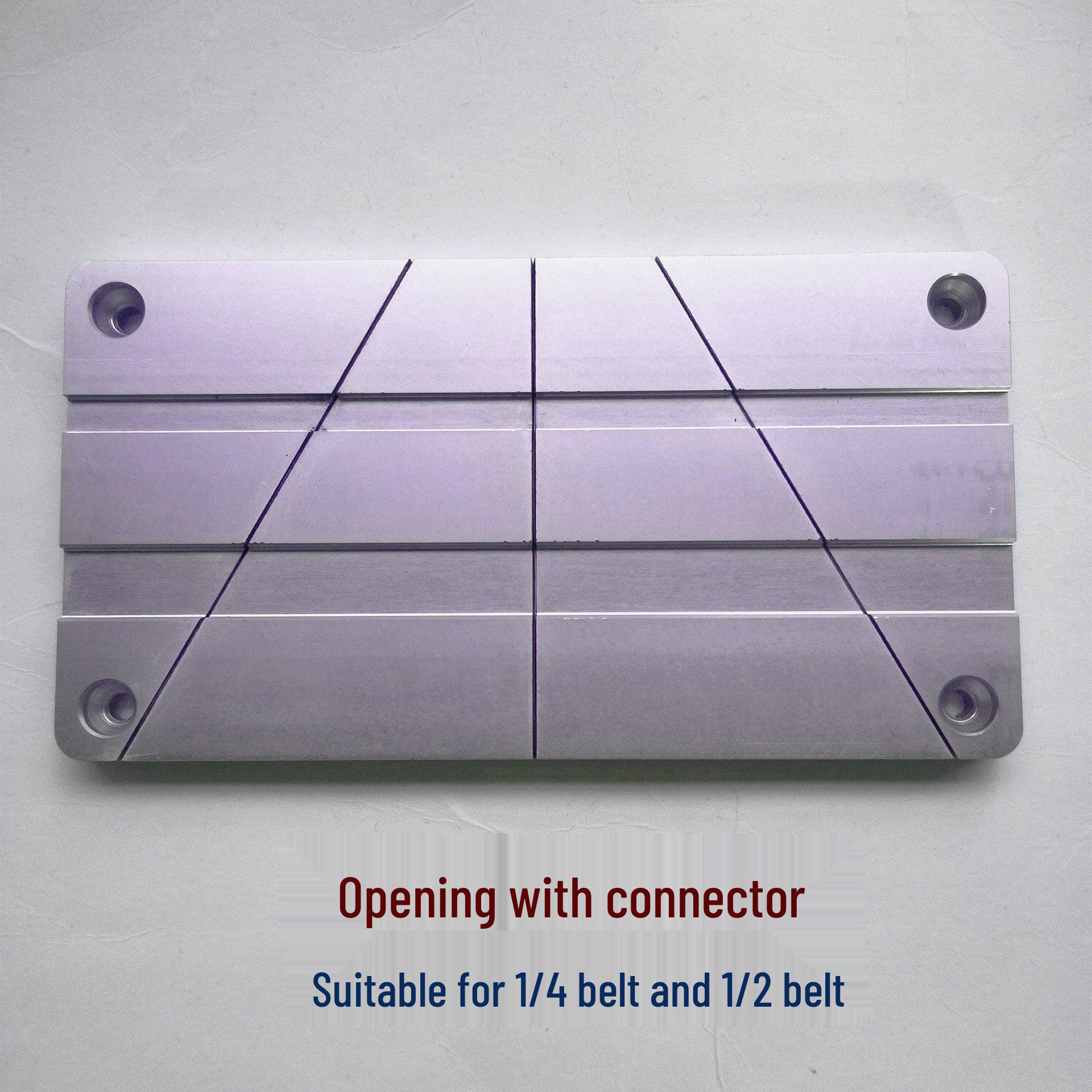 

Machine Belt Opener with Connector for 1/4 and 1/2 Belts серебряный