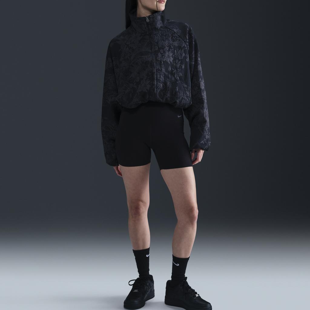 Nike Sportswear SS25 Collection Fashion Versatile Soft Jacket Women Jackets Black HF9581-010