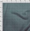 oneOone Cotton Flex Dark Green Fabric Floral Craft Projects Decor Fabric Printed By The Yard 40 Inch
