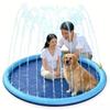 Tapete de Fonte Koramaku - Pressão de Água Ajustável, Conexão Fácil, Não Requer Bomba de Ar, Piscina Inflável, Azul Claro, para Brincadeiras entre Pais e Filhos, ao Ar Livre