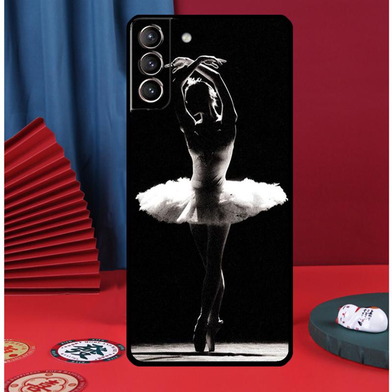 Ballerina Ballet Dance Girl Phone Case For Samsung Galaxy S25 Ultra S9 S10 S20 S21 FE S22 S23 Plus S24 Ultra Back Cover