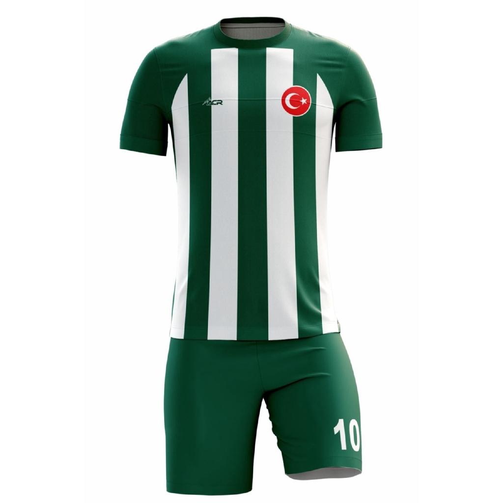 Football Jersey Classic Striped Model - Personalized Name And Number Printable Digital Printing Design