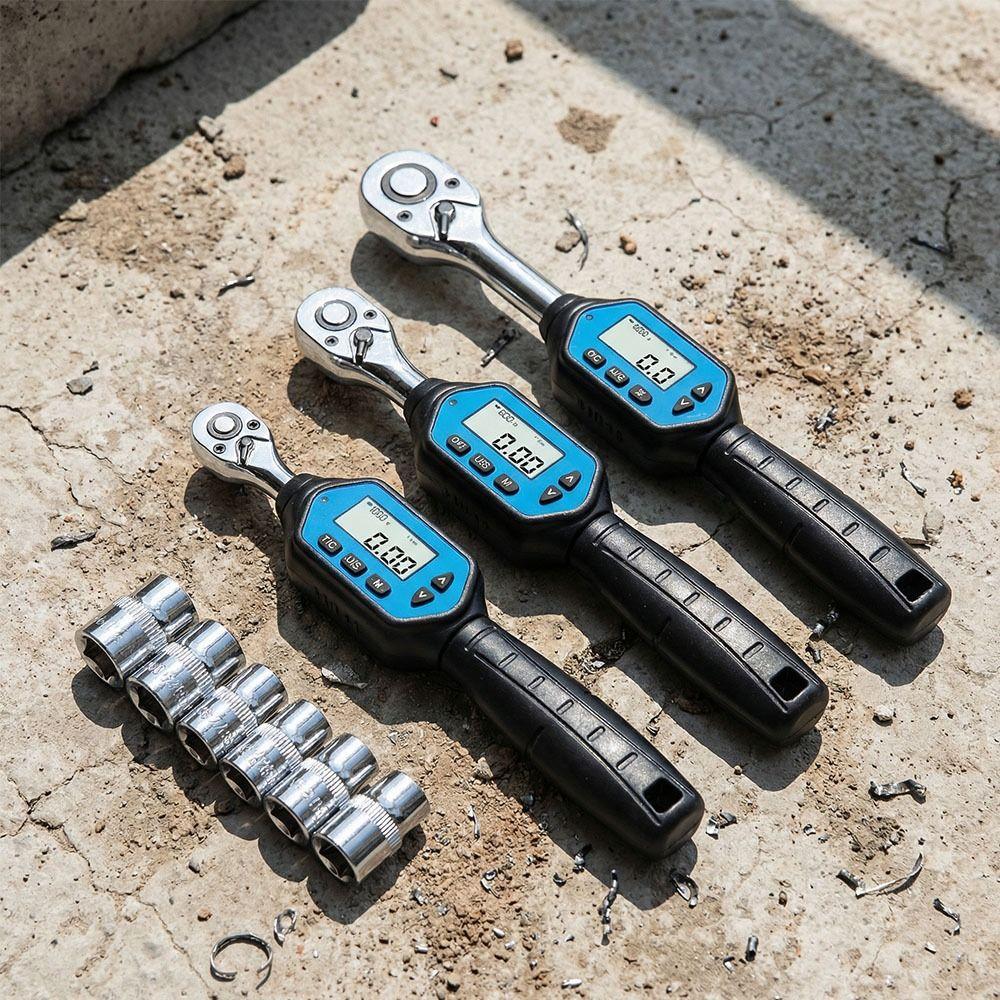 Digital Display Digital Torque Wrench Replaceable Head Electronic Torque Wrench  Industrial Use