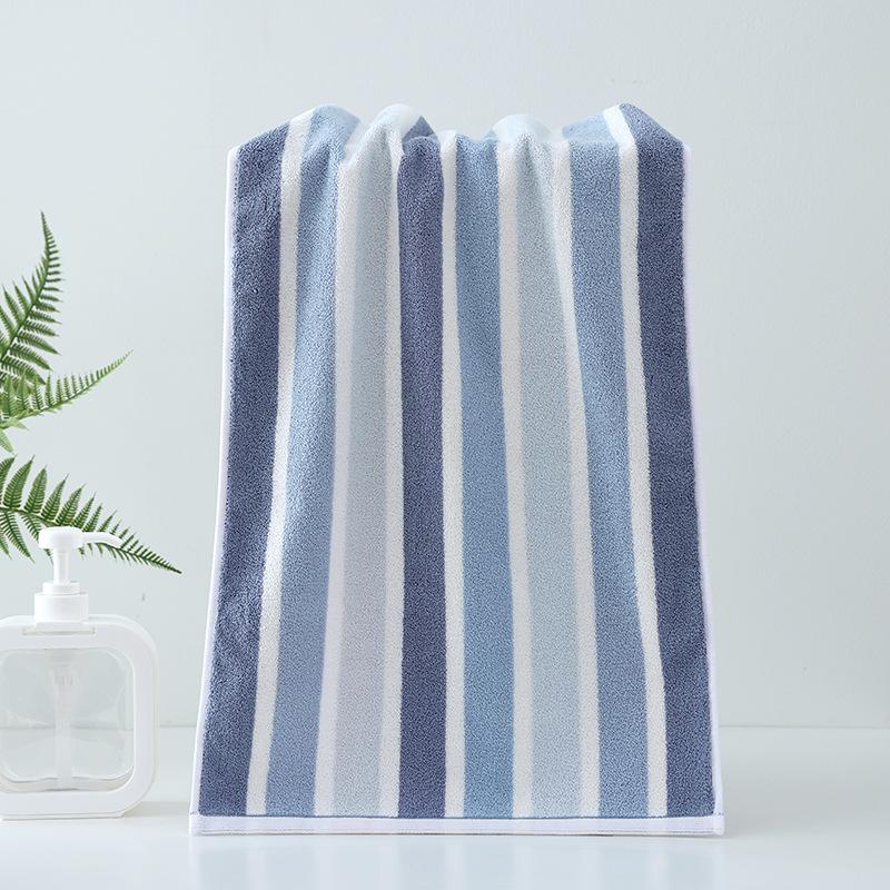 1 bucată prosop din bumbac jacquard îngroșat, moale, absorbant de apă, prosop de uz casnic pentru adulți, prosop cu uscare rapidă din bumbac, prosop de față pentru copii, clasa A