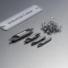 New 1 Set 1/1.5/2/2.5/3/4/5 Center Drill Bits Set,60-Degree Angle Center Drill Bits Kit Countersink Tools For Lathe Metalworking