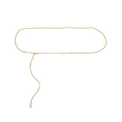 Freshwater Pearl Chain Belt