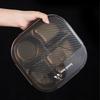 316 Stainless Steel 3-Compartment Lunch Plate