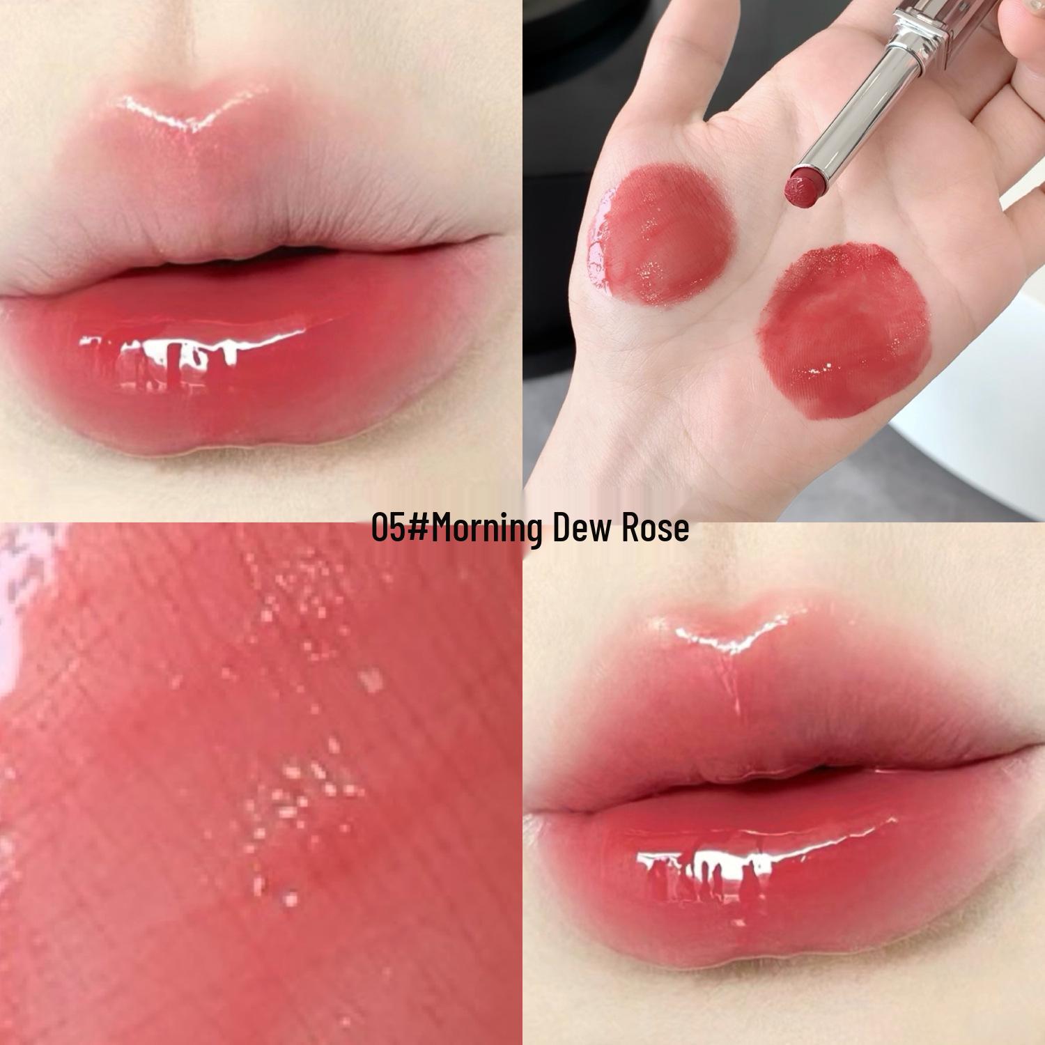 

Sashino Crystal Luminous Увлажняющая помада: Увлажняющий, Стеклянный, Стойкий, Нелипкий Блеск для губ для Пухлых, Четких Губ.