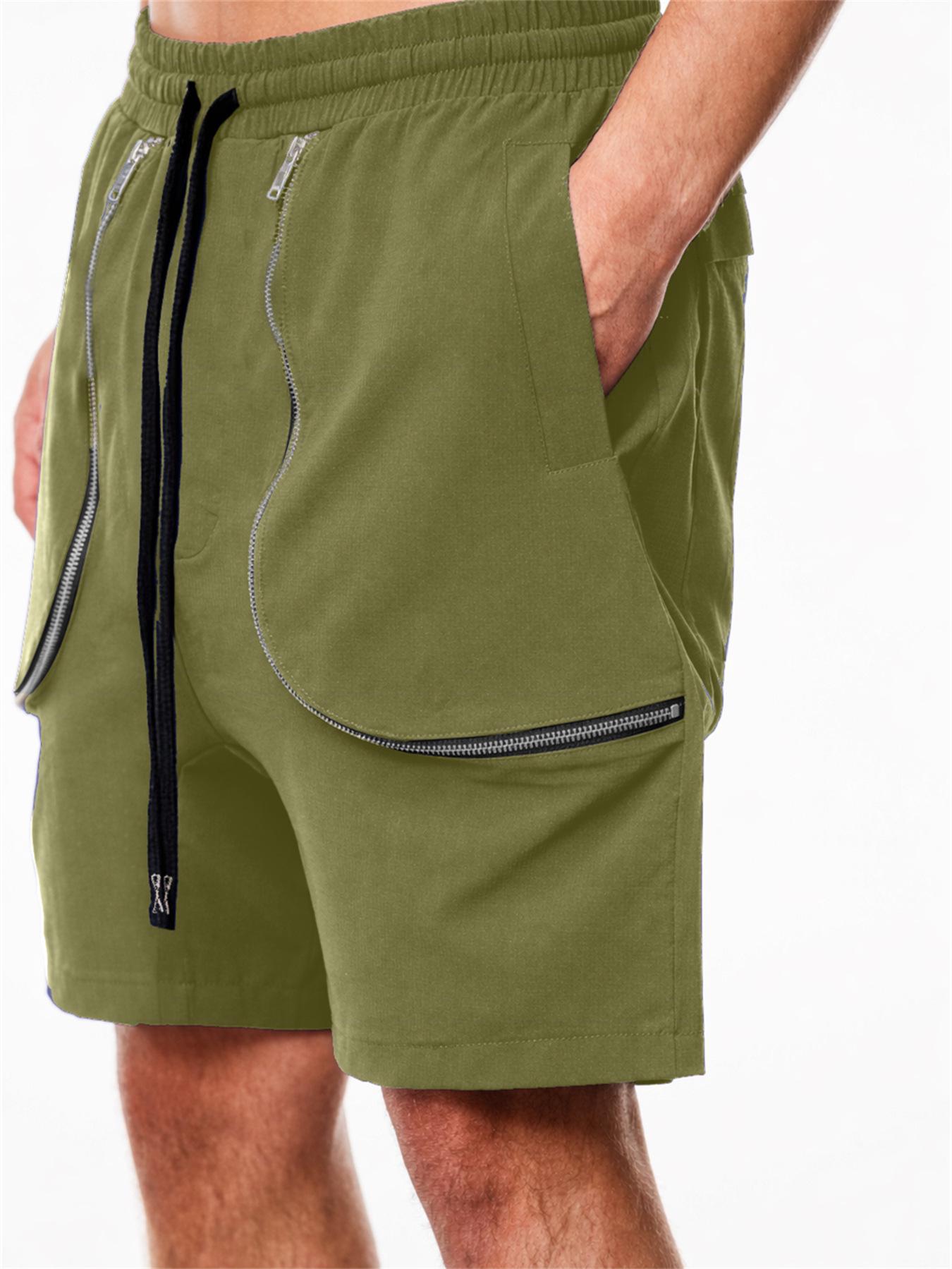 

Men s Quick-Dry Multi-Pocket Sports Cargo Shorts S армія зелений колір