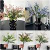 5 Forks Simulation Flower Multicolor Lifelike Flower Vanilla Artificial Flower  Home Decoration