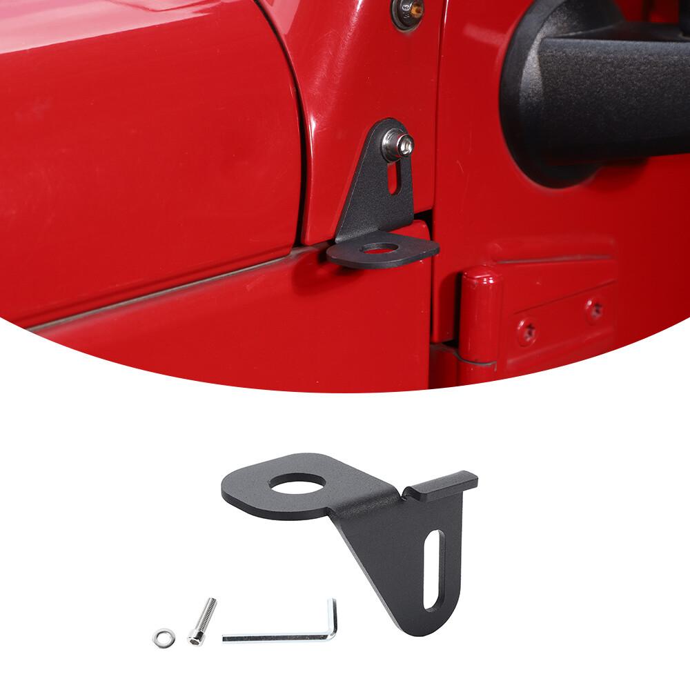 Front Left Driver Antenna Mount Bracket Base For Jeep Wrangler JL JK TJ 2007+ US
