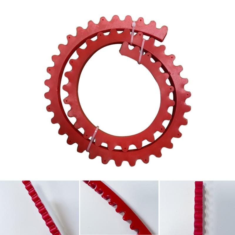 Woodworking Profiling Strips Flexible Curve Templates Excellent Rebounds Fixed Complex Shape Woodworking Gear Driven