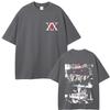 Anime Hunter X Hunter Eyes Graphic T-shirt Men Women  Soft Cotton T Shirts Male Fashion Manga Oversized Streetwear