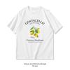 Limoncello Amalfi Zesty Italian Lemon Liqueur Tshirt Women Unisex Casual Cotton Graphic T Shirts Adult Streetwear Tee Shortsleev