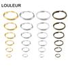 690pcs/Box 4/5/6/8/10/12mm Iron Open Jump Ring Double Loops Gold Color Split Rings Connectors DIY Jewelry Making Supplies