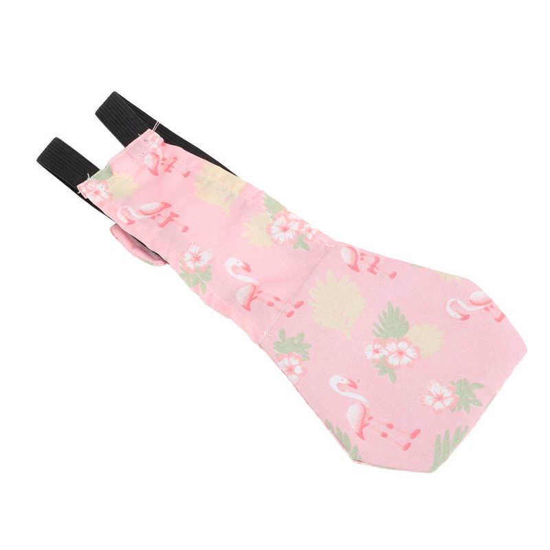 Pet Chicken Diapers Breathable Waterproof Chicken Nappy Nylon Buckle Elastic Band for Chicken for Duck