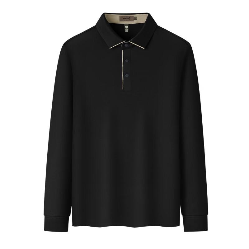 

Zhuangji Men s Long Sleeve Polo Shirt JGD5P2D2021 M 170/88A