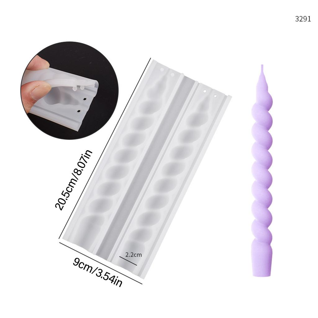 Gips Ljusstake Silikonform Ljusbas Form Rosettformad Ljusstaksform Ornament Hemdekorationer Form