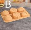 1 Pcs Pumpkin Cake Silicone Mold DIY Pinecone Biscuit Candy Pudding Baking Tool Tree Leaf Candle Soap Mould