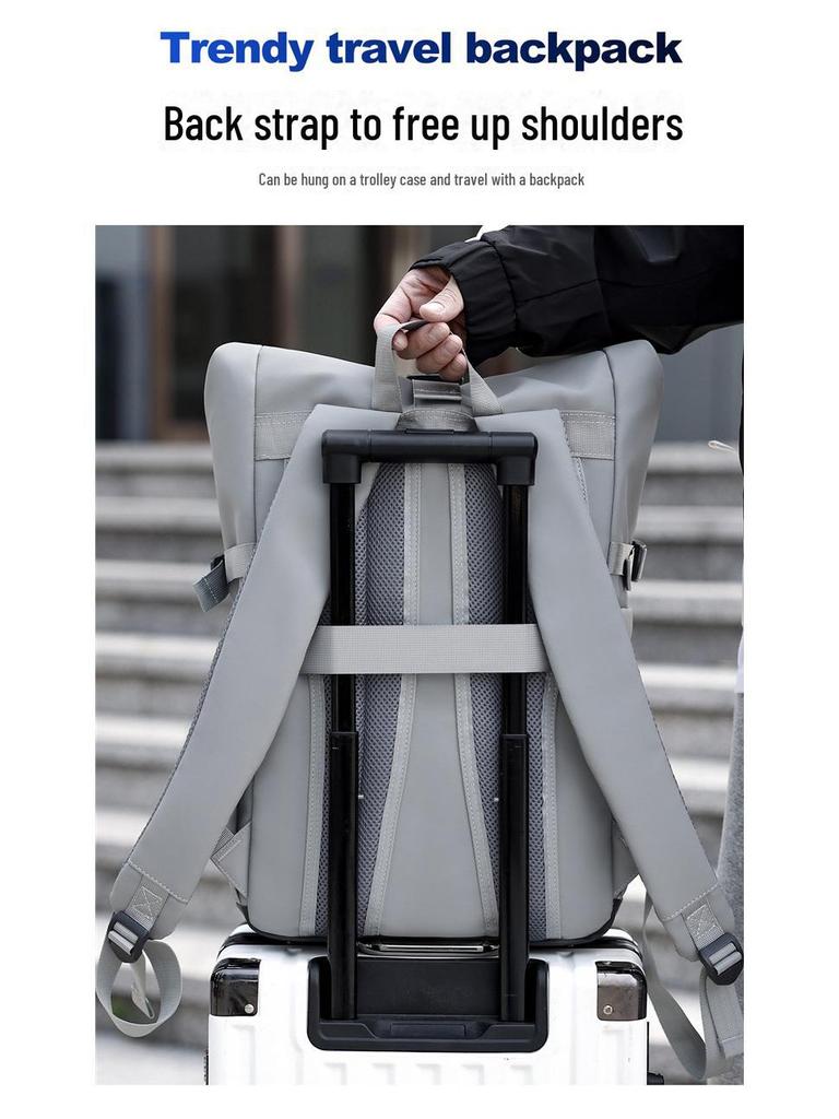 Men's Foldable Cross-Border Travel Backpack: Stylish, Functional, and Ideal for Cycling and Outdoor Leisure