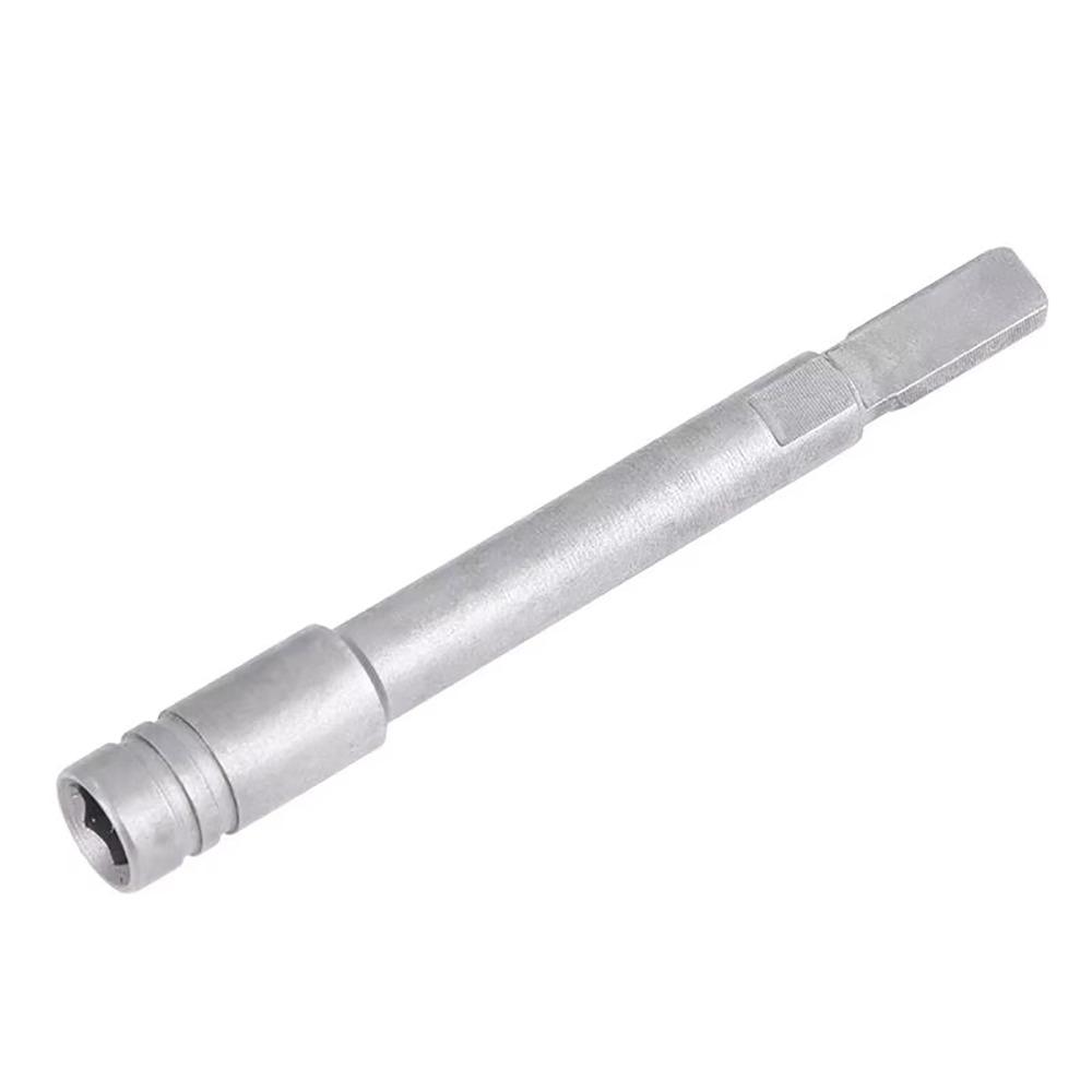 1Pcs Durable 83mm Extension Bar Steel 1/4" Hex Extension Rod with Round Handle Bit Adapter Hardware Tool Parts