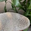 500g 1mm Off-white Leinenfaden Feuchtigkeitsaufnahme Atmungsaktivität Textur Stark zum Stricken Hüte Schals Aufbewahrungskörbe Taschen
