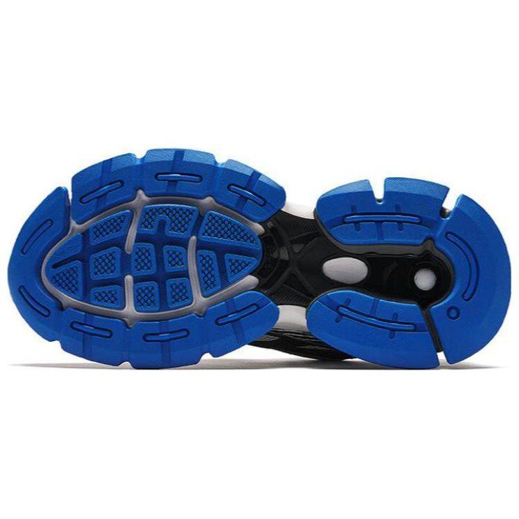ANTA Retro Dad Shoes Silver Black Blue Men 112418805A-4