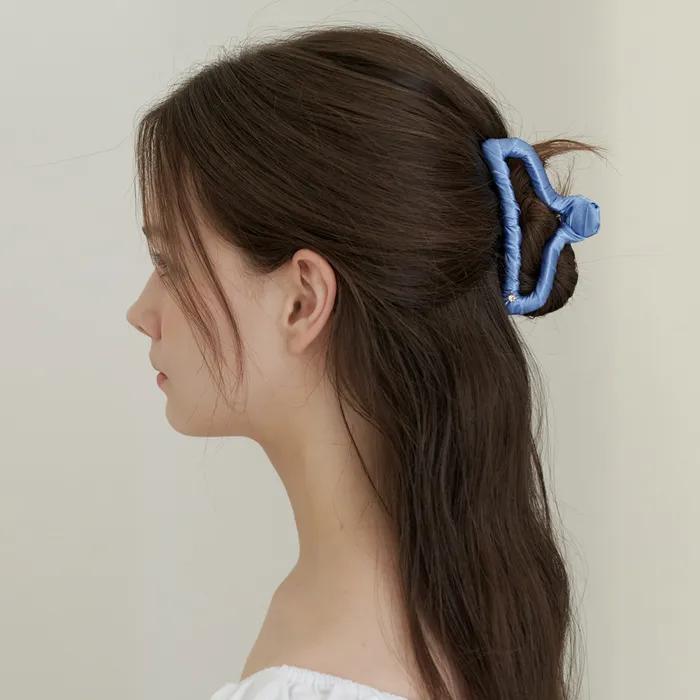Basic Middle Hair Claw - Blue
