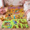Mystery Inc Campfire Night Tales Printed Rug Soft Texture Nonslip Carpet For Kids Bedroom Play Area Home Decor Great Holiday Gift