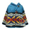 Women's  Winter Loose Horn Buckle Travel Style Cloak Coat
