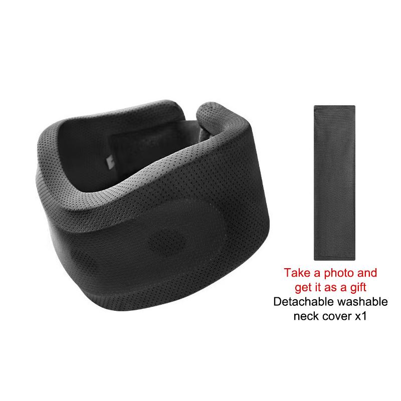 

Sleeping Soft Sponge Cervicorrect Neck Brace Pressure Relief Cervical Pain Vertebra Protection Neck Spine Brace Travel Nap чорний