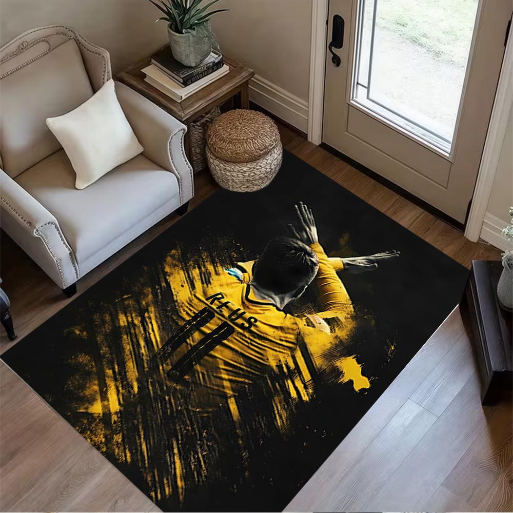 Ronaldo's Legacy Floor Rug Office Rug Perfect for Study Room Entryway Foyer Bedrooms Antislip Carpet Decorate Offices Spiritual Gift