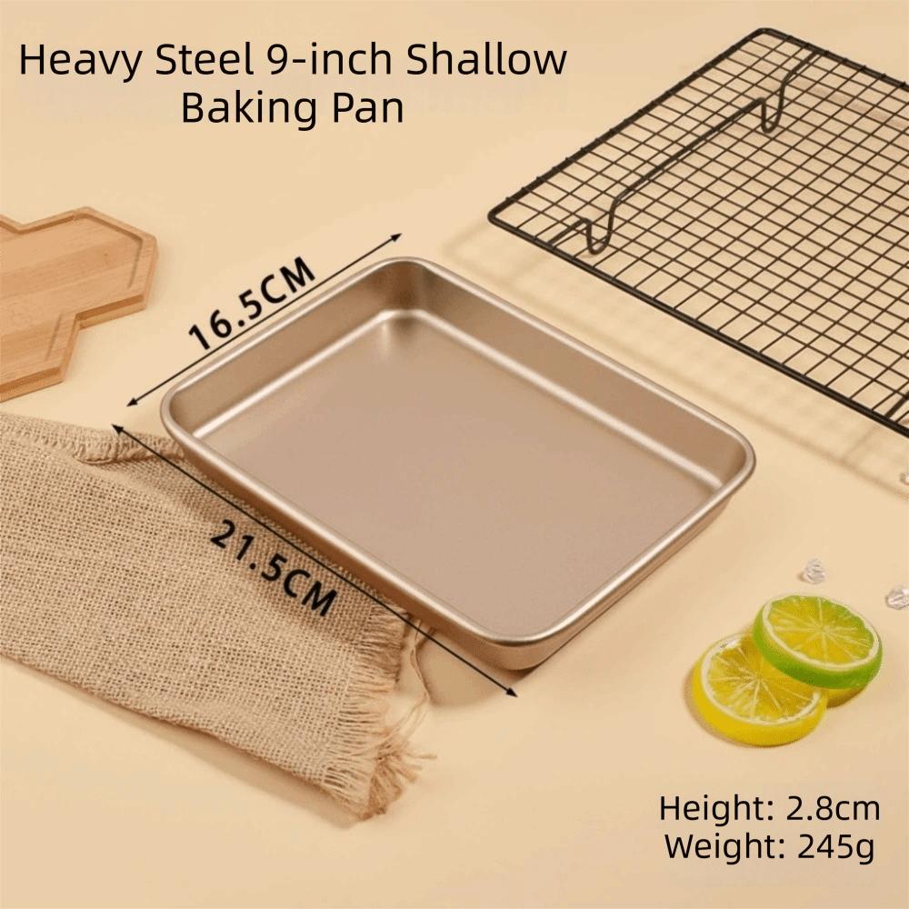 Non-Stick Square Baking Pan Thickened Carbon Steel Bakeware Tools Cake Mold Tray Cake Baking