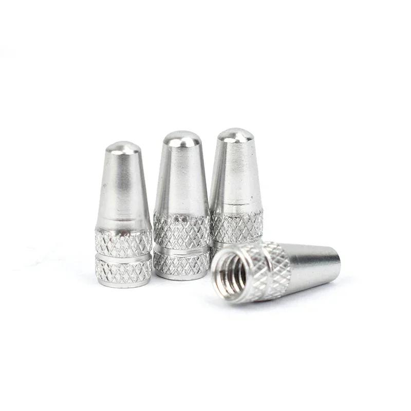 4 sztuki aluminiowej opony rowerowej Prest Valve Cap MTB Road Bike Covered Protector Road MTB Tyre Dustproof Bike Presta Valve