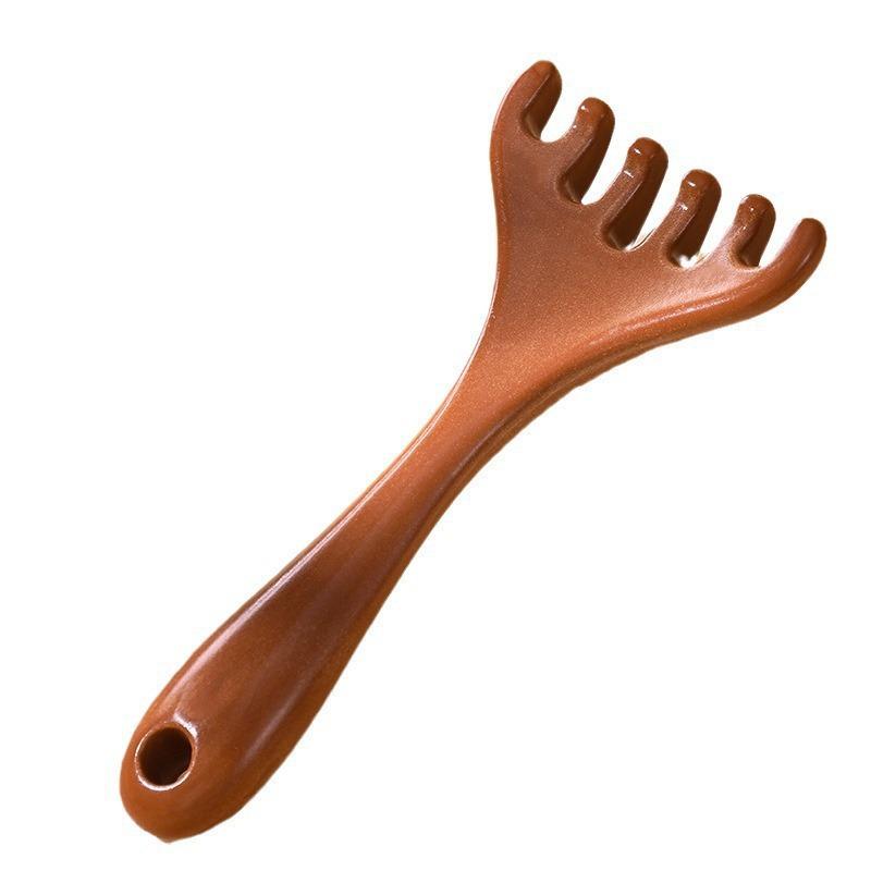 1PC Six-claw Antlers Head Meridian Comb Health Scalp Massage Comb Hair Treatment Lymphatic Whole Body