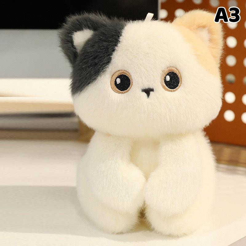Kawaii Anime Animals Cartoon Desk Companion Doll Learning Partner Birthday Christmas Gift Plush Toy Sleeping Gift