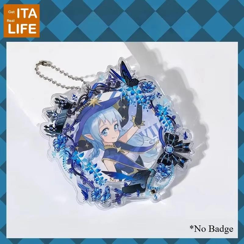Italife Acrylic Ornament Pin Badges Holder Ita Bag Accessories Women Itabag Decoration Pendant Flower Girls Pin Display H316