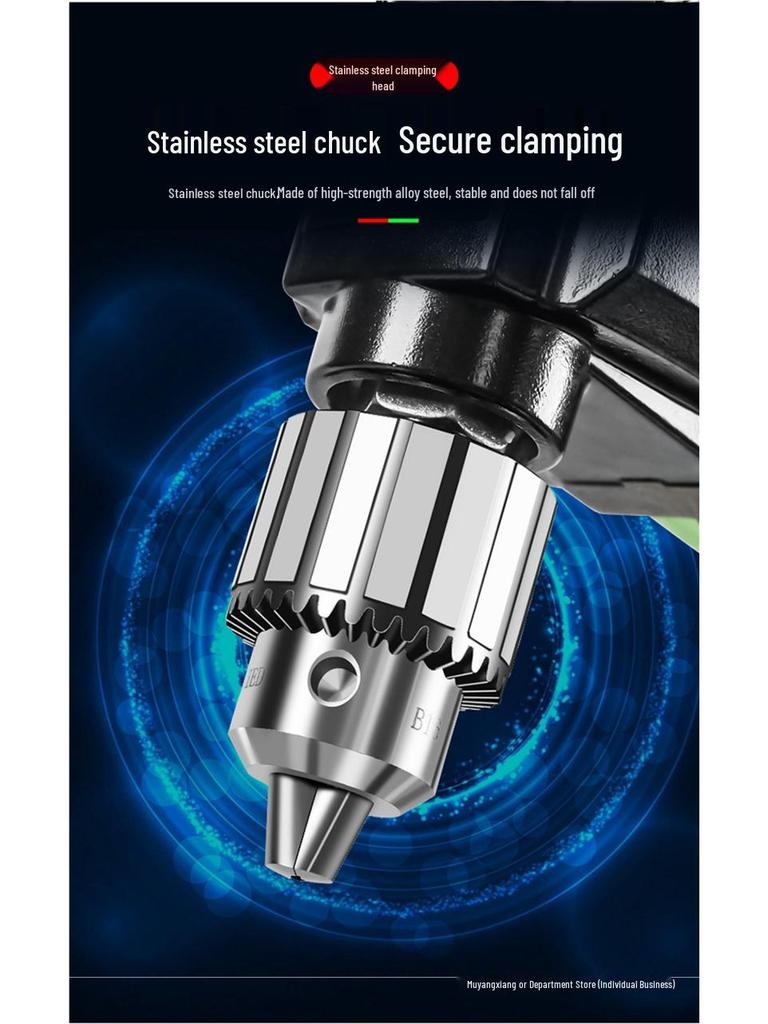 Compact Electric 220V Industrial-Grade Drill Press: Multifunctional, High-Precision Mini Household Drilling Machine