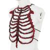 Frame Structure Hollow Skeleton Hollow Bone Costume Prop Funny Skeleton Frame  Cosplay Performance