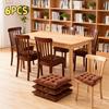 6PCS Square Cushion, Thick Cushion, Suitable for Dining Room, Living Room, Bedroom Chairs, Pillows, Pillows