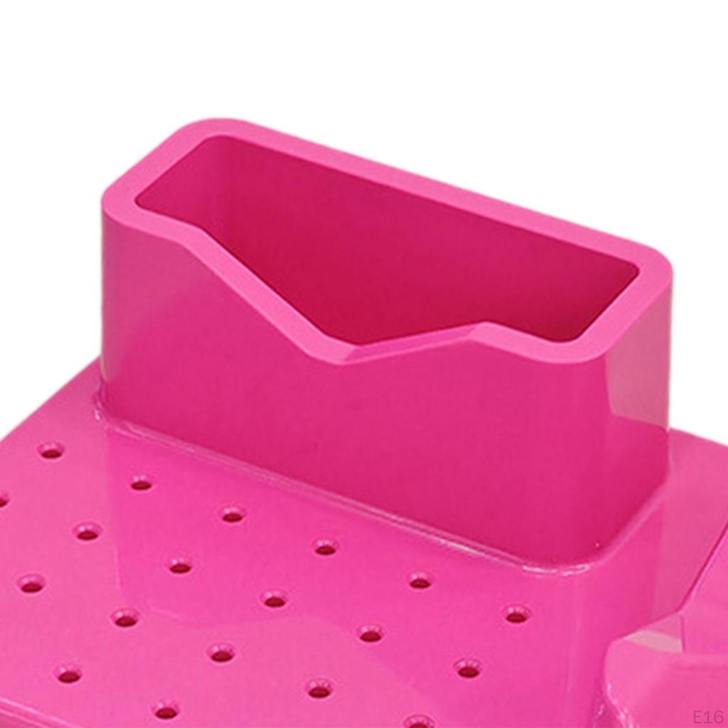 Nagelkunst Polieren Schleifen Organizer 20 Löcher Fräserhalter Maniküre Werkzeugkoffer Große Kapazität