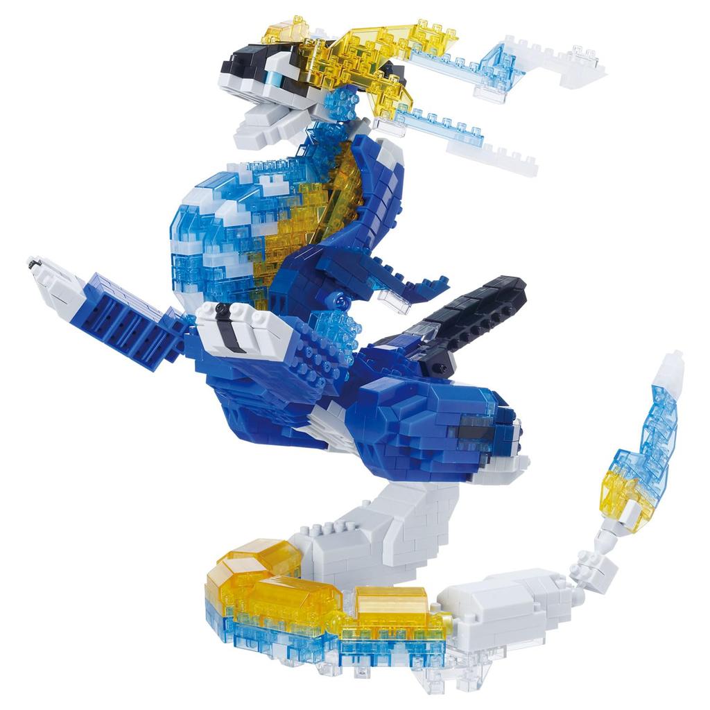 Kawada Nanoblock Pokemon Miraidon Edizione Deluxe x 6 x 12 anni in su Hobby da Interno NBPM_103 10,5 8,5 cm NBPM_103
