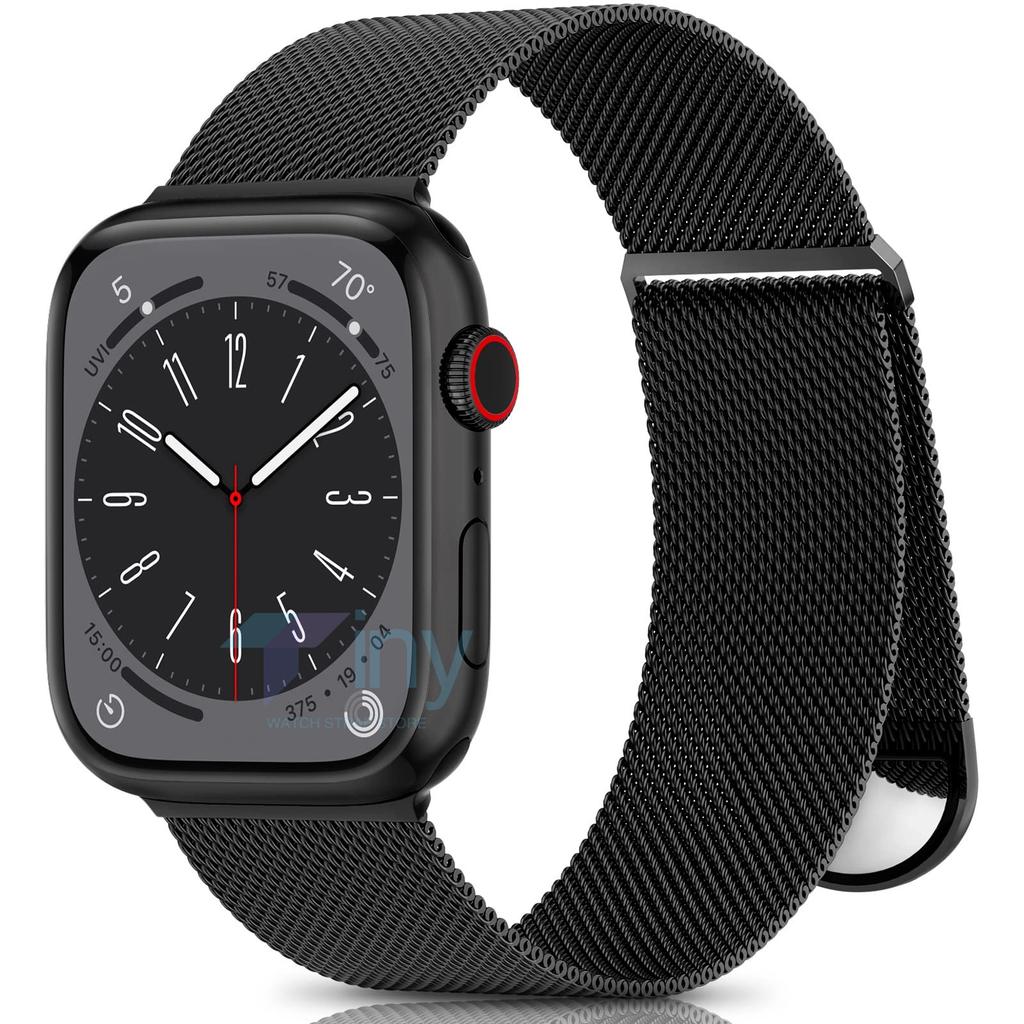 Metal Milanese Loop Strap For Apple Watch Ultra Band 49mm 42mm 44mm 45mm 41mm Steel Mesh Magnetic iWatch Series 9/8/7/6/5/4/3/SE