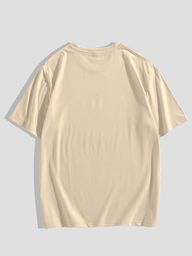 Gothic Style Summer Short-Sleeve T-Shirt Featuring a Demon Guardian Anime Design