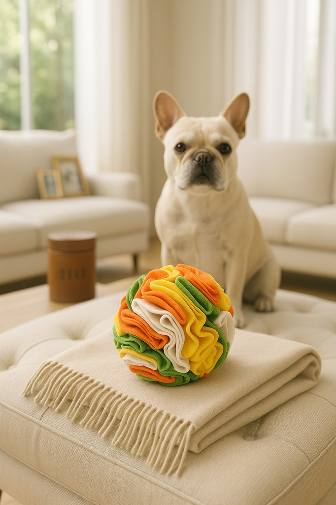 Haustier-Schnupftabakball, interaktives Puzzle-Spielzeug für kleine/mittlere Hunde, Linderung von Langeweile, verstecktes Essen, interaktives Kauspielzeug für Hunde