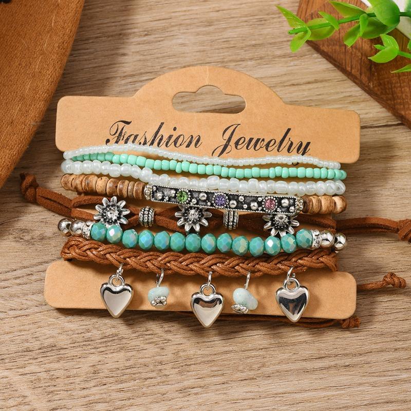 

Браслет Однослойный Браслет из Цветных Кристаллов Плетеная Цепочка Женский Браслет на Руку разноцветный